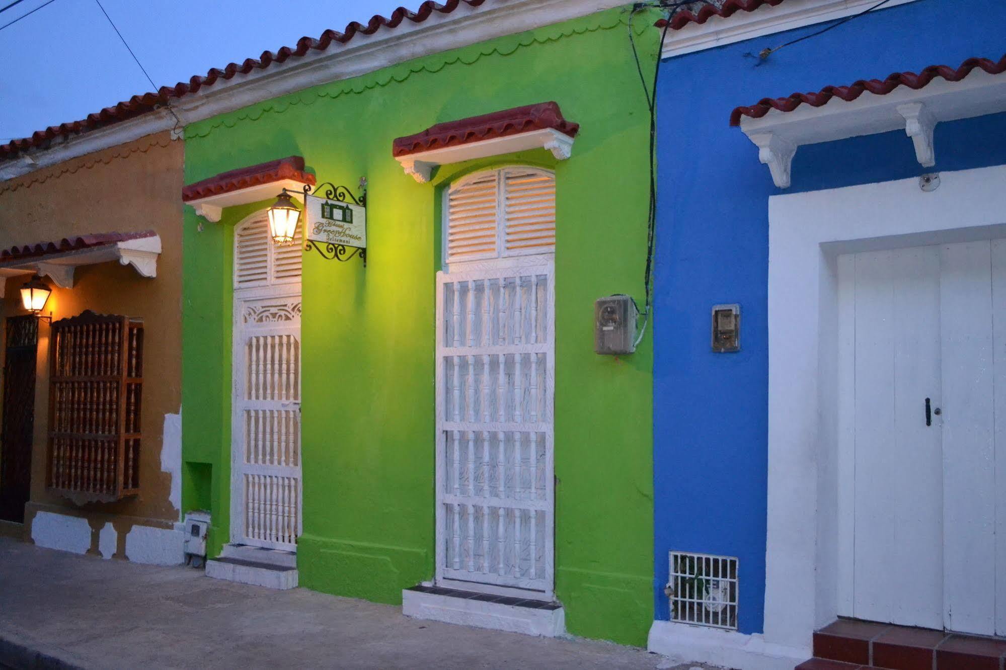 Hostel Green House Getsemani Cartagena Exterior foto